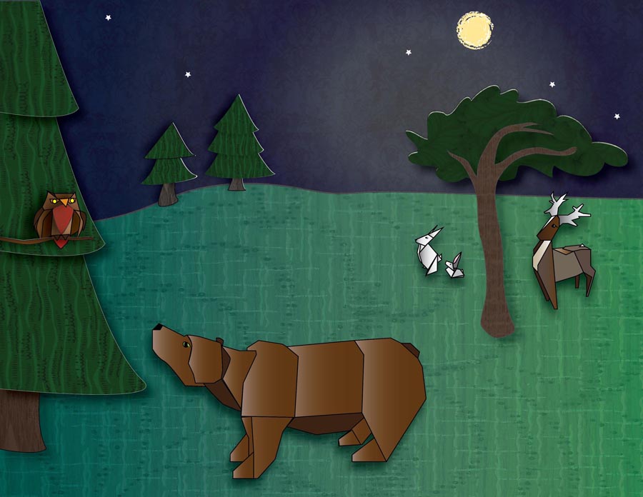 Bear in Forest